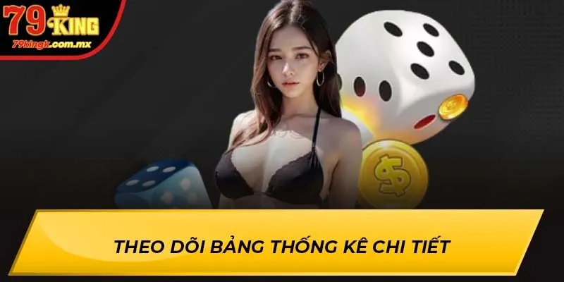 Theo dõi bảng thống kê chi tiết